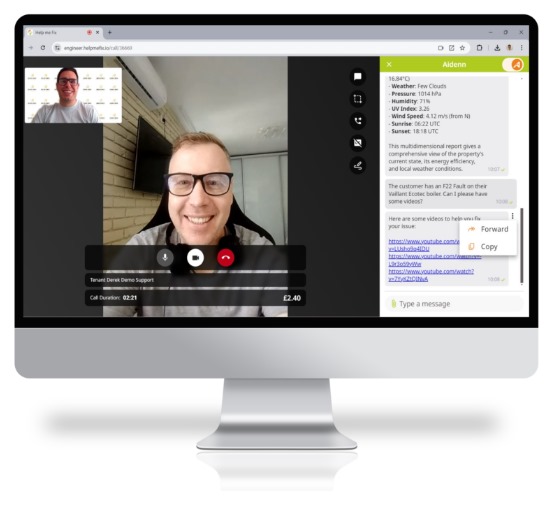 Engineers App Interface