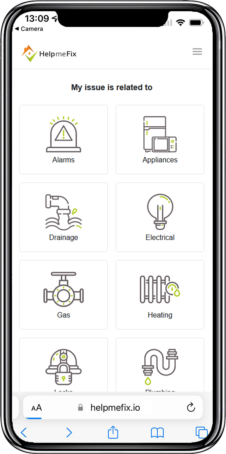 Resident App Interface